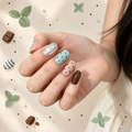 SU04 Mint Cocoa Dots